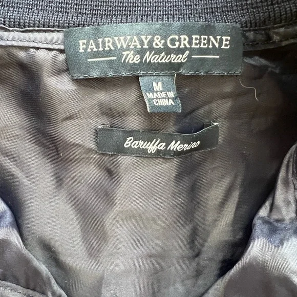Fairway and Greene Baruffa Merino Quarter Zip Windsweater - Picture 4 of 9